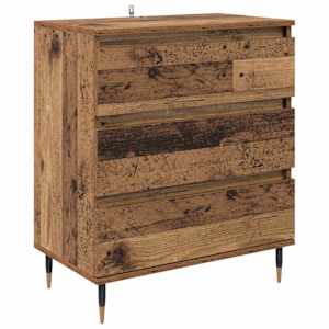 Servírovací skříň Staré dřevo 60 x 35 x 70 cm kompozitní dřevo - obrázek 2