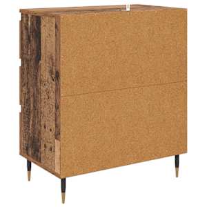 Servírovací skříň Staré dřevo 60 x 35 x 70 cm kompozitní dřevo - obrázek 8