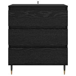 Servírovací skříň Černý dub 60 x 35 x 70 cm kompozitní dřevo - obrázek 6