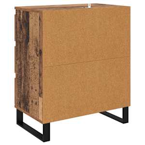 Servírovací skříň Staré dřevo 60 x 35 x 70 cm kompozitní dřevo - obrázek 8