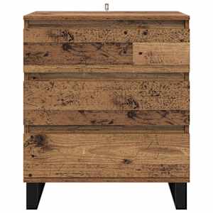 Servírovací skříň Staré dřevo 60 x 35 x 70 cm kompozitní dřevo - obrázek 6