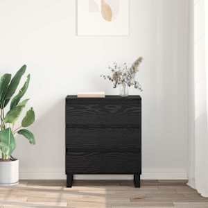 Servírovací skříň Černý dub 60 x 35 x 70 cm kompozitní dřevo - obrázek 4