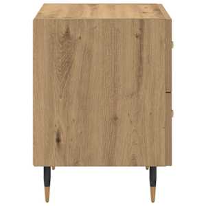 Noční skříňka 2 ks Artisanový dub 40 x 35 x 47,5 cm - obrázek 8