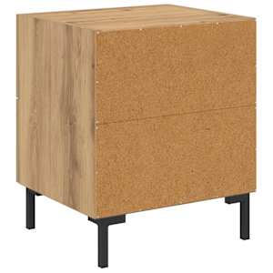 Noční skříňka 2 ks Artisanový dub 40 x 35 x 47,5 cm - obrázek 9