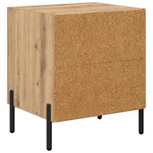 Noční skříňka 2 ks Artisanový dub 40 x 35 x 47,5 cm - obrázek 9