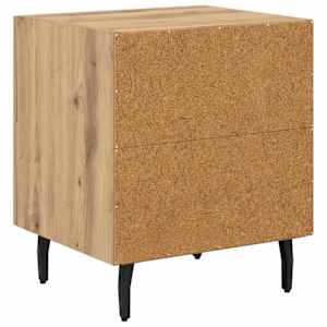 Noční skříňka 2 ks Artisanový dub 40 x 35 x 47,5 cm - obrázek 9