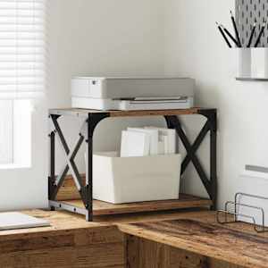 Stojalo za tiskalnik Star les 44 x 26 x 31,5 cm Konstruiran les