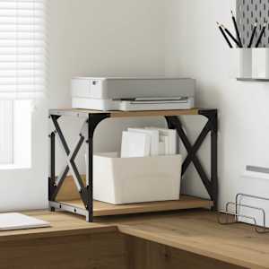 Stojalo za tiskalnik Umetni hrast 44 x 26 x 31,5 cm