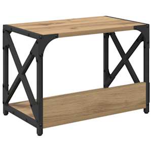 Stojan na tiskárnu Artisanový dub 44 x 26 x 31.5 cm - obrázek 7