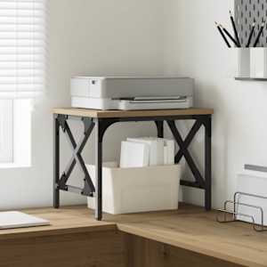 Stojalo za tiskalnik Prilagodljiva Umetni hrast 40 x 30 x 31 cm