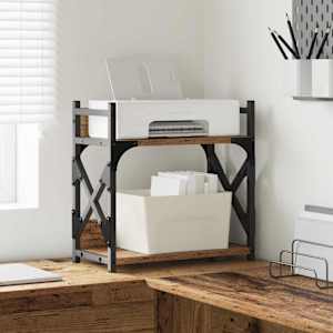 Stojalo za tiskalnik Star les 40 x 20 x 40 cm Konstruiran les