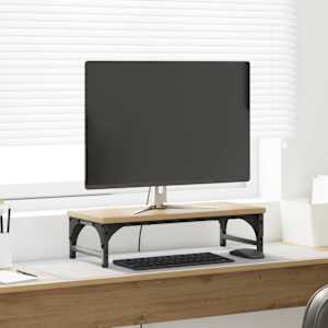 Stojan na monitor Artisanový dub 55 x 23 x 14 cm - obrázek 1