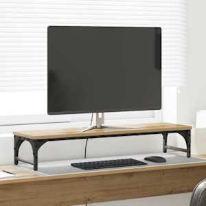 Stojalo za monitor Umetni hrast 85 x 23 x 15,5 cm