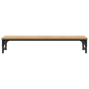 Stojan na monitor Artisanový dub 85 x 23 x 15,5 cm - obrázek 5