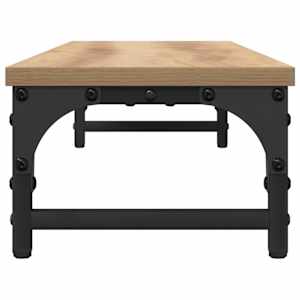 Stojan na monitor Artisanový dub 85 x 23 x 15,5 cm - obrázek 6