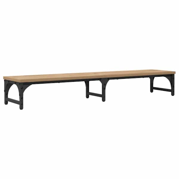 vidaXL Monitori alus Artisan tamm 105 x 23 x 15,5 cm Tehispuit