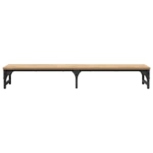 Stojan na monitor Artisanový dub 105 x 23 x 15,5 cm - obrázek 5
