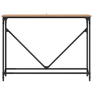 Konzolový stolek Artisanový dub 102 x 23 x 75 cm - obrázek 5