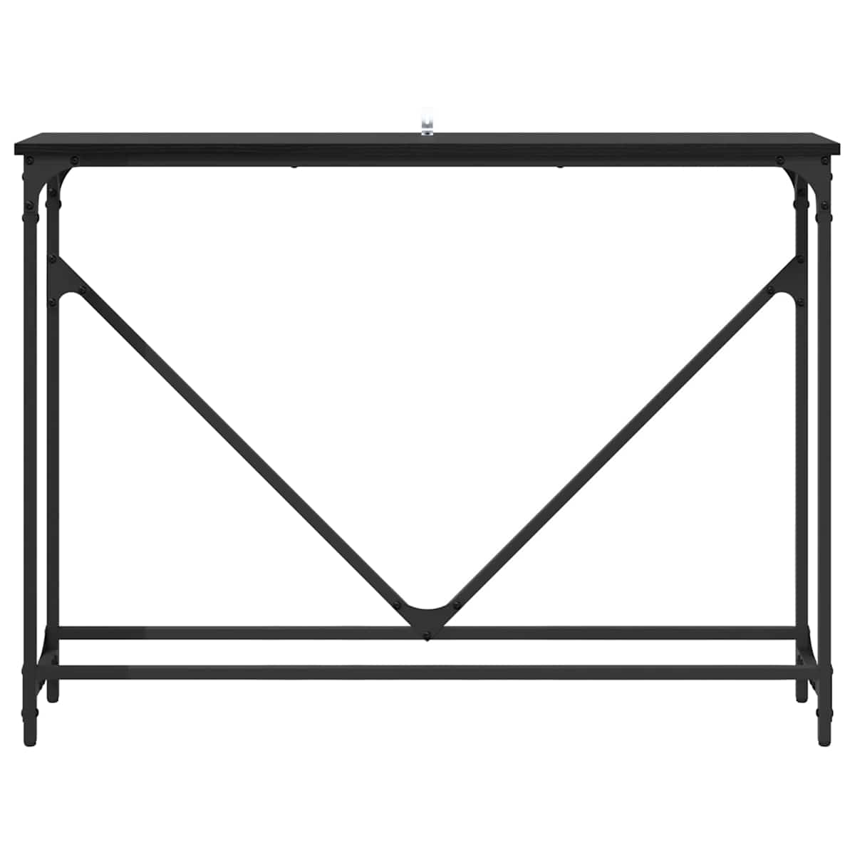 Konsolbord 102 x 23 x 75 cm Konstrueret træ - Billede 5