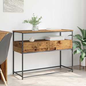 Konzolna miza Star les 100 x 40 x 75 cm Konstruiran les