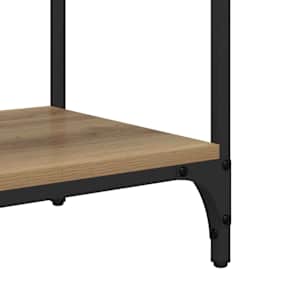 Konzolový stolek se zásuvkou Artisanový dub 100 x 34,5 x 75 cm - obrázek 9