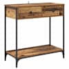 vidaXL Konsoollaud Vana puit 75 x 34,5 x 75 cm Tehispuit
