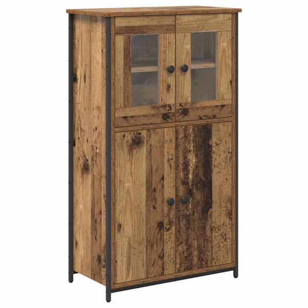 vidaXL K&otilde;rgushein Vana puit 62 x 32 x 106,5 cm Tehispuit