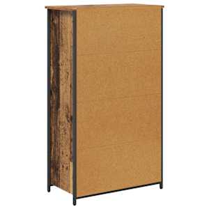 Vysoký bufet Staré dřevo 62 x 32 x 106,5 cm kompozitní dřevo - obrázek 8