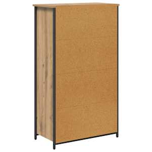 Vysoký bufet Artisanový dub 62 x 32 x 106,5 cm kompozitní dřevo - obrázek 5