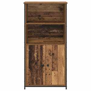 Vysoký bufet Staré dřevo 62 x 36 x 121,5 cm kompozitní dřevo - obrázek 6