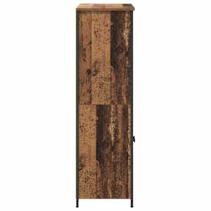 Vysoký bufet Staré dřevo 62 x 36 x 121,5 cm kompozitní dřevo - obrázek 7