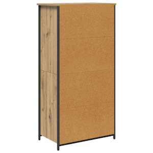 Vysoký bufet Artisanový dub 62 x 36 x 121,5 cm kompozitní dřevo - obrázek 8
