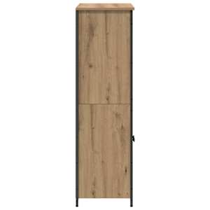 Vysoký bufet Artisanový dub 62 x 36 x 121,5 cm kompozitní dřevo - obrázek 7