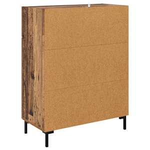Servírovací skříň se zásuvkou Staré dřevo 69,5 x 34 x 90 cm - obrázek 8