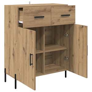 Servírovací skříň se zásuvkou Artisanový dub 69,5 x 34 x 90 cm - obrázek 5