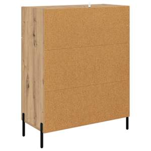 Servírovací skříň se zásuvkou Artisanový dub 69,5 x 34 x 90 cm - obrázek 8