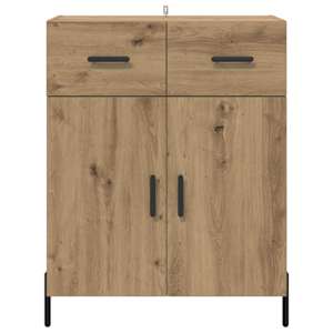 Servírovací skříň se zásuvkou Artisanový dub 69,5 x 34 x 90 cm - obrázek 6