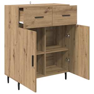 Servírovací skříň se zásuvkou Artisanový dub 69,5 x 34 x 90 cm - obrázek 5