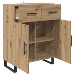Servírovací skříň se zásuvkou Artisanový dub 69,5 x 34 x 90 cm - obrázek 5