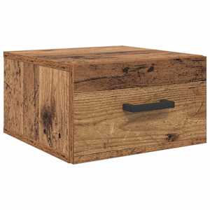 Noční skříňka Staré dřevo 35 x 35 x 20 cm Kompozitní dřevo - obrázek 2