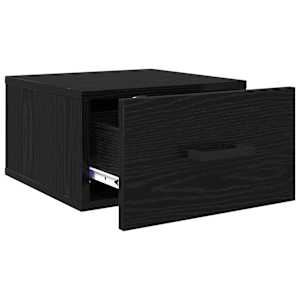 Noční skříňka 2 pcs Černý dub 35 x 35 x 20 cm Kompozitní dřevo - obrázek 5