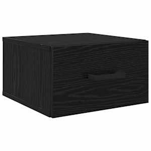 Noční skříňka 2 pcs Černý dub 35 x 35 x 20 cm Kompozitní dřevo - obrázek 6