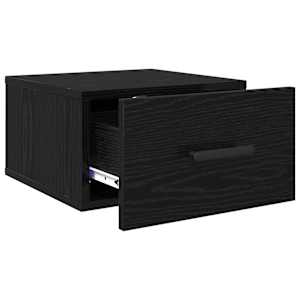 Noční skříňka 2 pcs Černý dub 35 x 35 x 20 cm kompozitní dřevo - obrázek 5