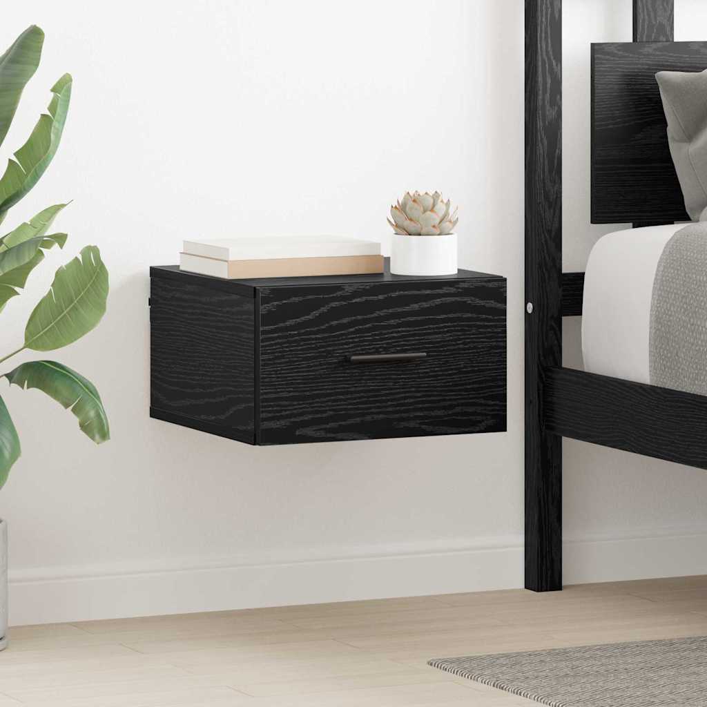Mese - Dulap de noapte Stejar negru 35 x 35 x 20 cm Lemn compozit