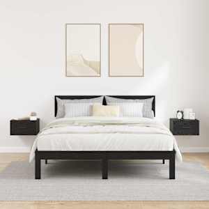 Noční skříňka 2 pcs Černý dub 35 x 35 x 20 cm Kompozitní dřevo - obrázek 4