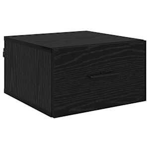 Noční skříňka 2 pcs Černý dub 35 x 35 x 20 cm Kompozitní dřevo - obrázek 6