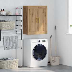 Stenska omara Umetni hrast 69,5 x 34 x 90 cm Konstruiran les