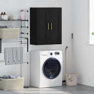 Stenska omara Črna Orehovina 69,5 x 34 x 90 cm Konstruiran les