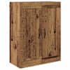 vidaXL Seinakapp Vana puit 69,5 x 34 x 90 cm Tehispuit
