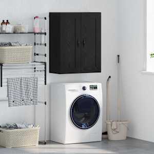 Stenska omara Črna Orehovina 69,5 x 34 x 90 cm Konstruiran les